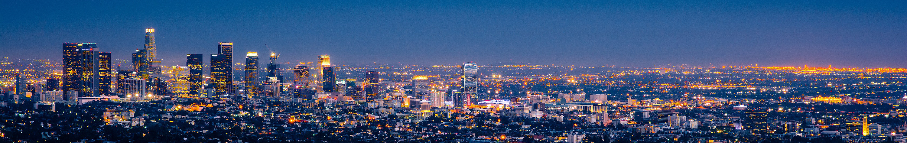 Los Angeles night view